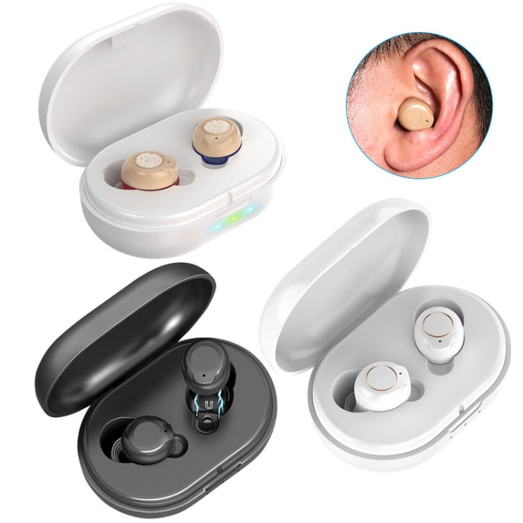 Older Young Sound Amplifier Sound Collector Hearing Aid