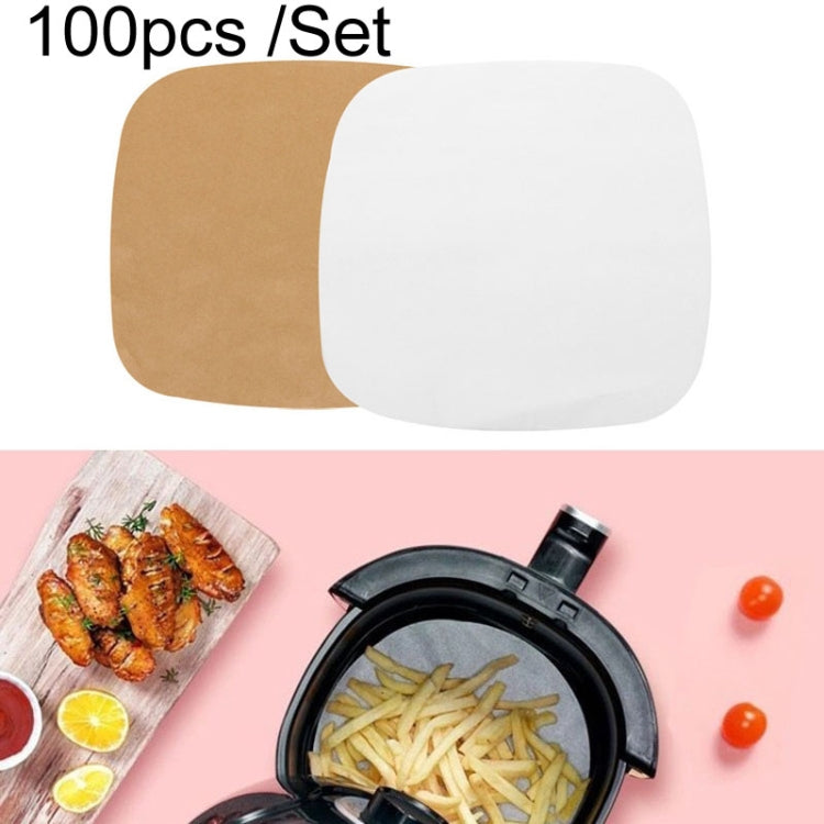 Air Fryer Special Paper Pad Grilled Meat Paper Oil Absorbed Paper, Color Random Delivery