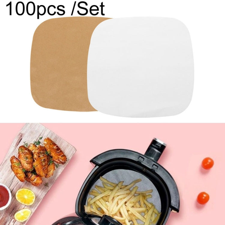Air Fryer Special Paper Pad Grilled Meat Paper Oil Absorbed Paper, Color Random Delivery