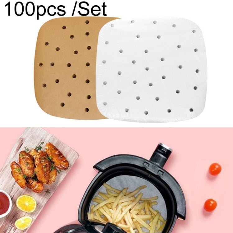 Air Fryer Special Paper Pad Grilled Meat Paper Oil Absorbed Paper, Color Random Delivery