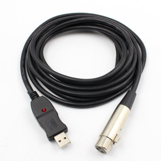 3m Microphone Connection Computer Cable USB To XLR