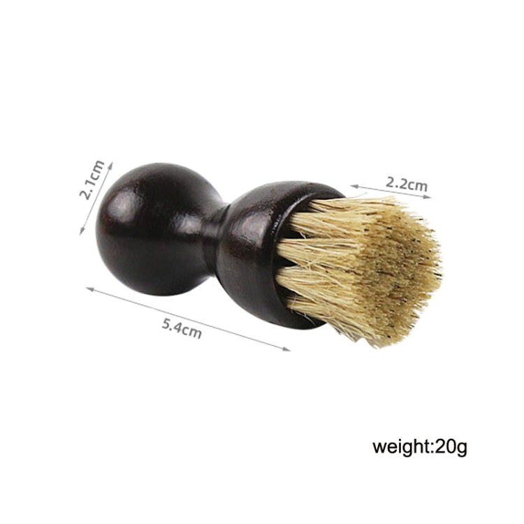 Hutcar Gourd Beech Pig Brush Oil Polished To Gray Multi-Function Brush