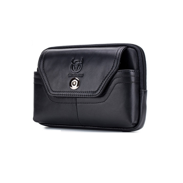 BULL CAPTAIN  Leather Multifunctional Waist Bag For Men