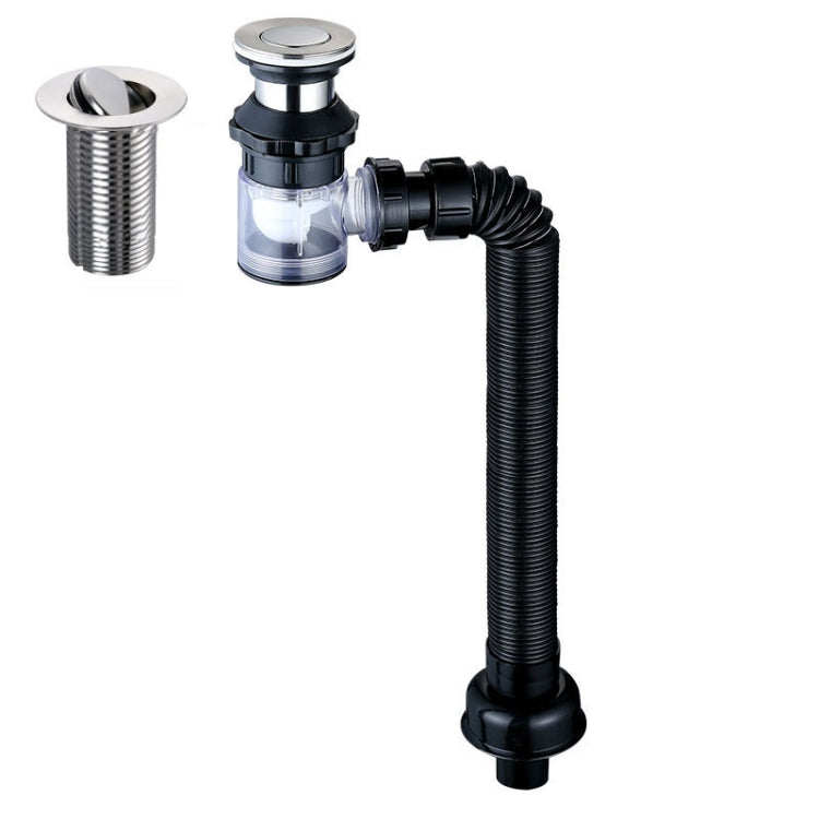 Household Deodorant Washbasin Water Pipe, Style: