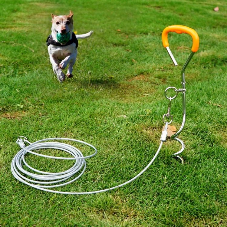 Outdoor Pet Leash Stainless Steel Ground Nail Fixing Bolt, Specification：