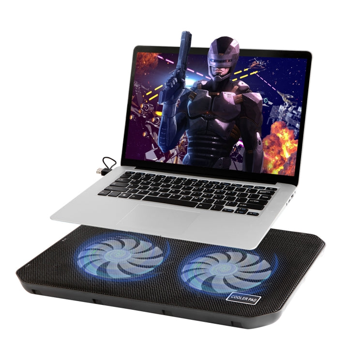 NUOXI M10 Dual USB Laptop Cooler