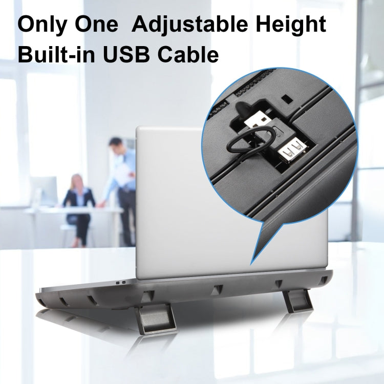 NUOXI M10 Dual USB Laptop Cooler