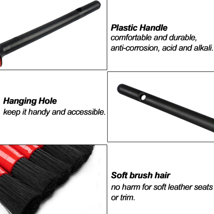 26 PCS / Set Car Beauty Car Wash Detail Brush Electric Drill Brush Outlet Brush