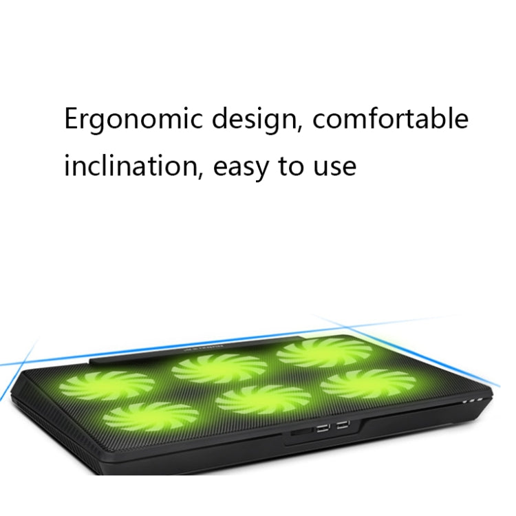 NUOXI H8 Metal Mesh Laptop Cooling Base