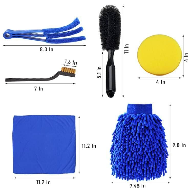Car Cleaning Brush Wax Sponge Car Wash Tool Brush