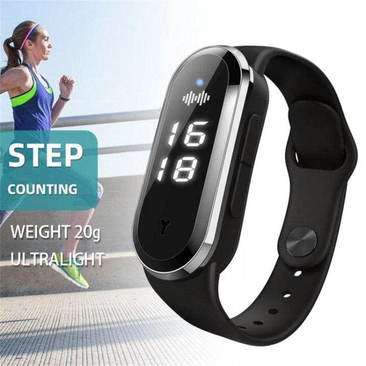 M21  Ultrasonic Mosquito Repellent Bracelet with Step Counter & Clock & Temperature Function