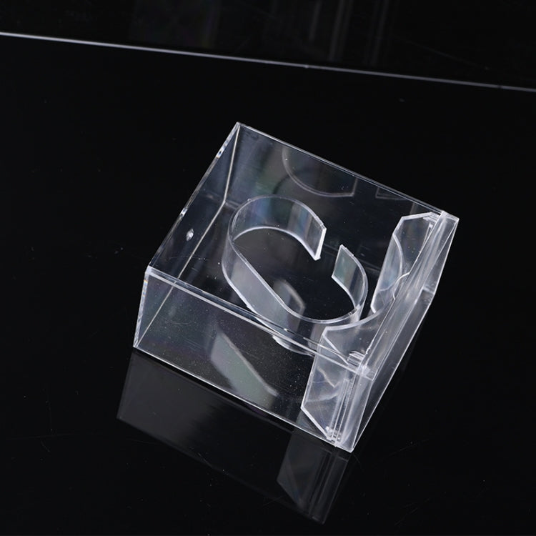 5 PCS Transparent Rectangular Watch Display Box Pull-out Electronic Watch Box