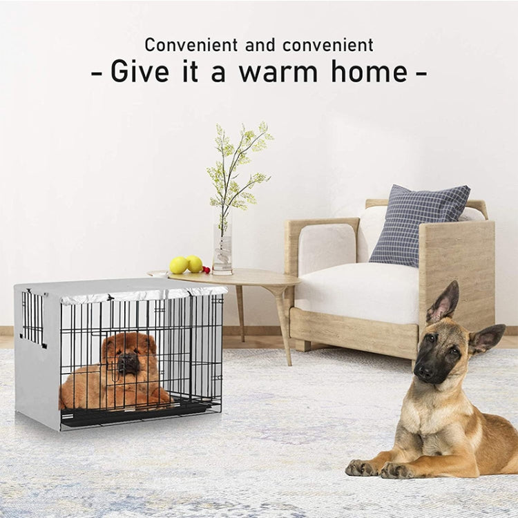 Oxford Cloth Pet Cage Cover Outdoor Furniture Dustproof Rainproof Sunscreen Cover