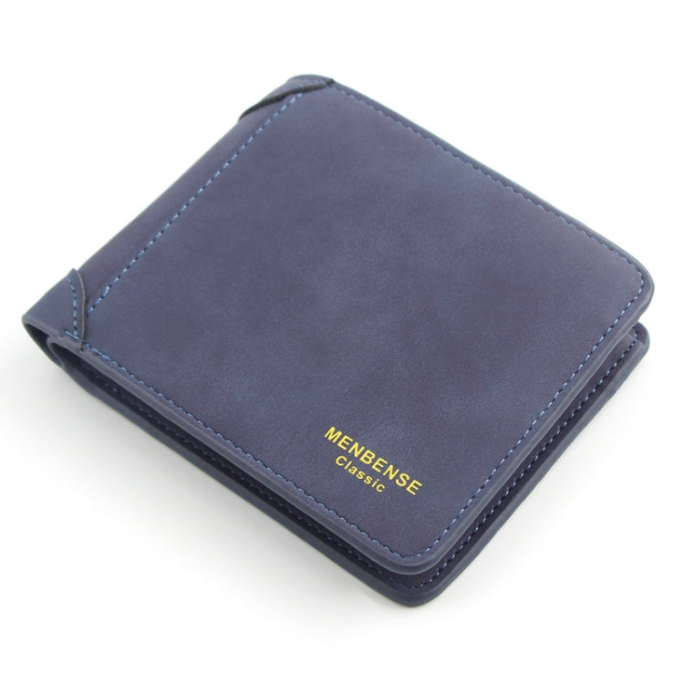 Menbense Matte Short Large Capacity Fashion Casual Adapter Male Wallet