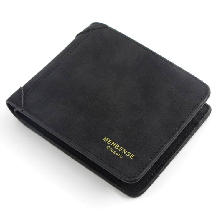 Menbense Matte Short Large Capacity Fashion Casual Adapter Male Wallet