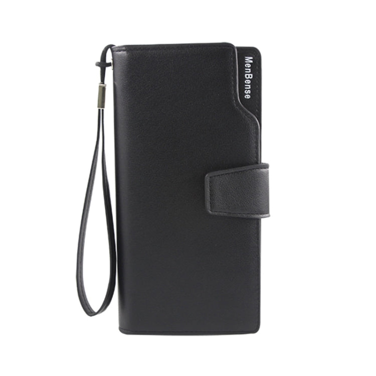 Menbense Fashion Business Simple Handbag PU Large Capacity Male Wallet