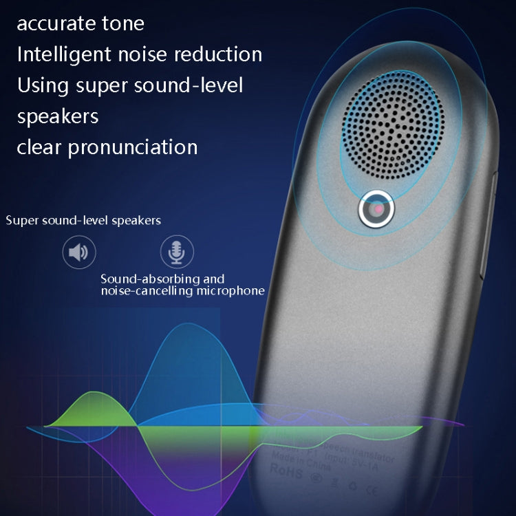Travel Simultaneous Translator Scanning Recording Intelligent Voice Translator