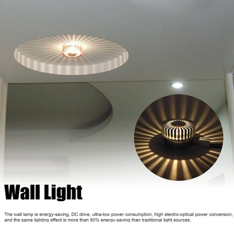 LED Aluminum Aisle Light Sunflower Corridor Lamp Decorative Light