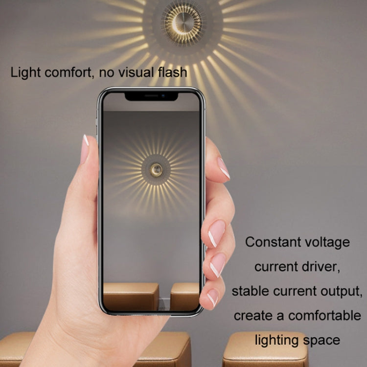 LED Aluminum Aisle Light Sunflower Corridor Lamp Decorative Light