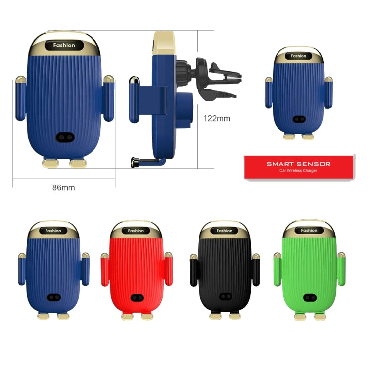 S18 15W Car Wireless Charger Phone Holder