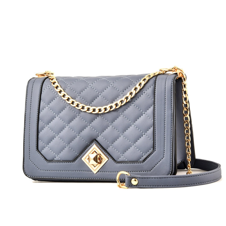 6382 One-shoulder Diagonal Rhombus Chain Bag, 6382 (Pink), 6382 (Dark Red), 6382 (White), 6382 (Khaki), 6382 (Light Grey), 6382 (Black), 6382 (Light Green)