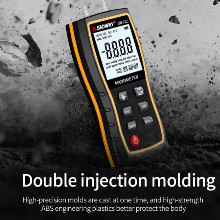 Digital Handheld Differential Pressure Gauge Negative Pressure Tester