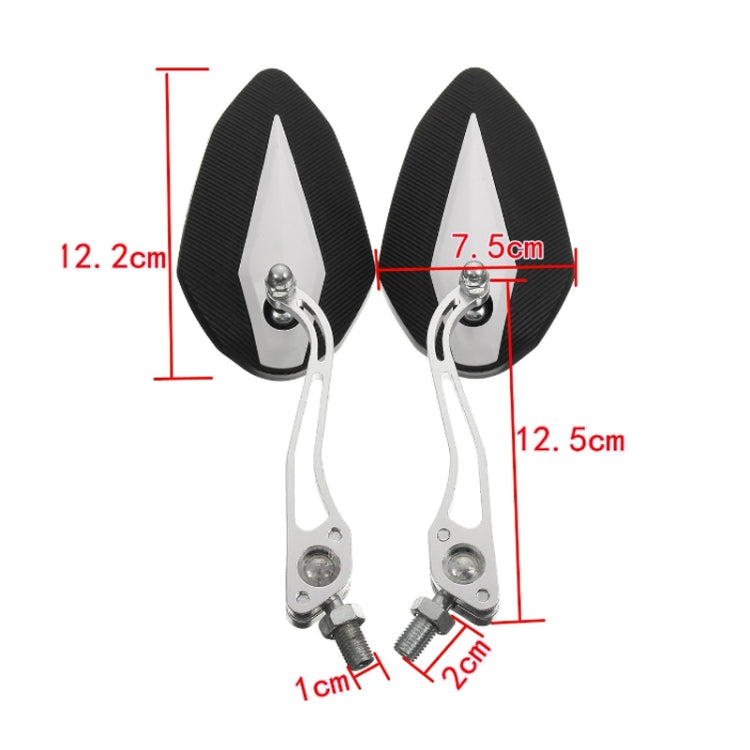 Aluminum Alloy Motorcycle Large-view Rearview Mirror Modification