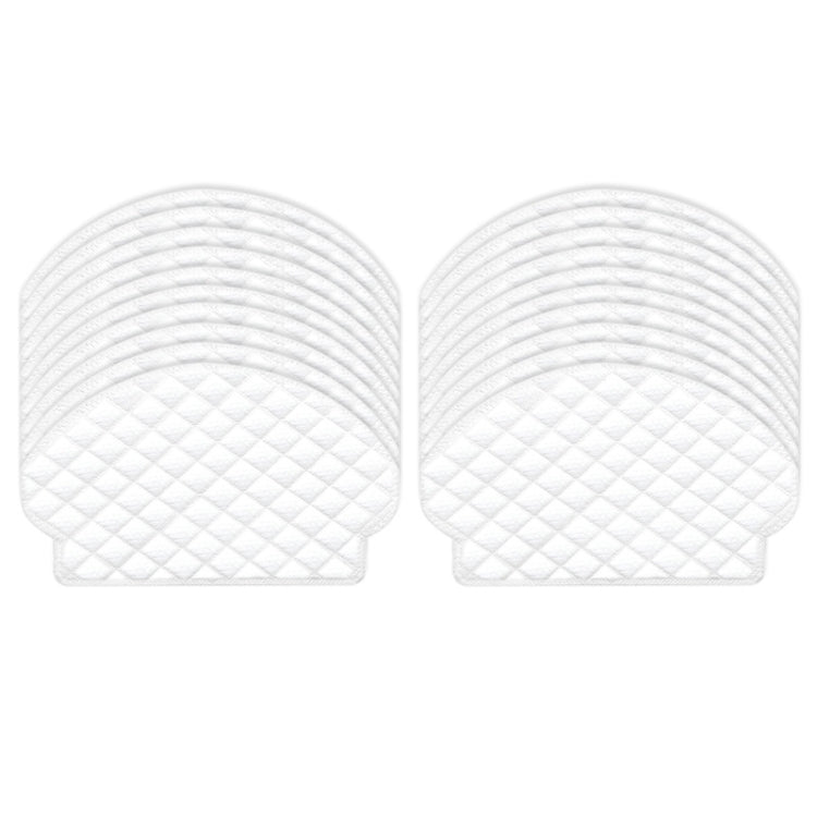 2pcs White Filter For ECOVACS OZMO 950 920 T5  DX55 DJ65 Vacuum Cleaner Accessories