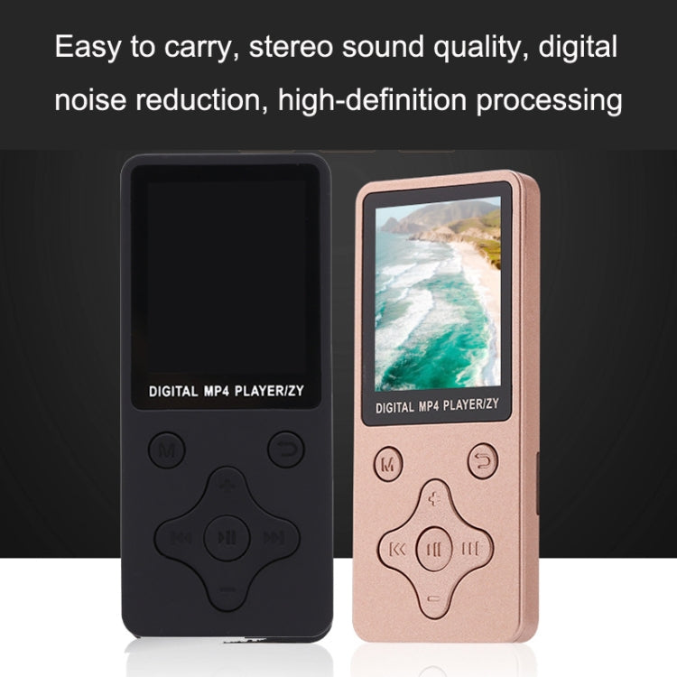 T68 Card Lossless Sound Quality Ultra-thin HD Video MP4 Player