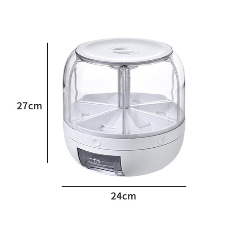 Kitchen Divider Rotating Cereal Storage Box