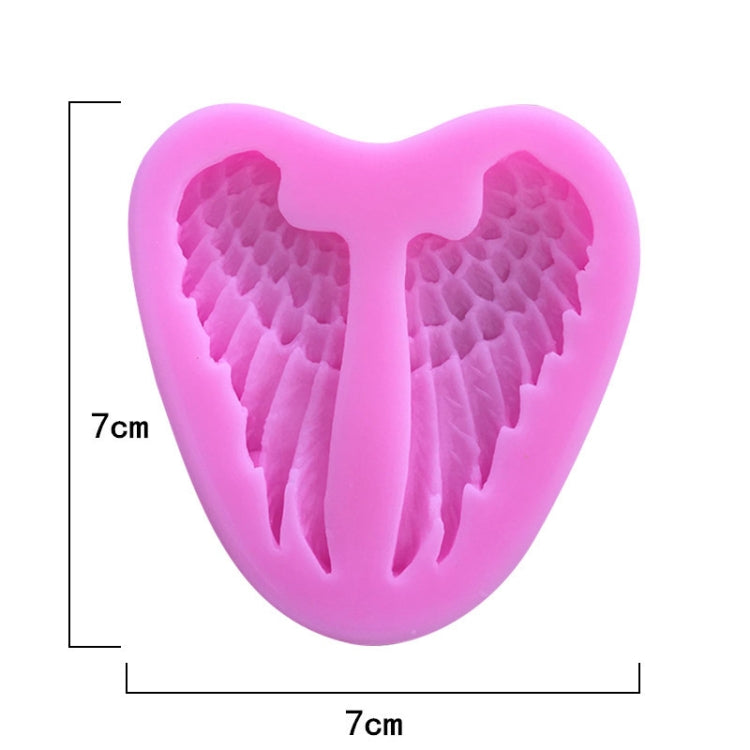 5 PCS Angel Wings Cake Silicone Mold Baking Tool