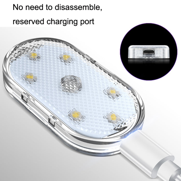 Car Lighting Reading Light LED Touch Sensing Ambient Light, Style: