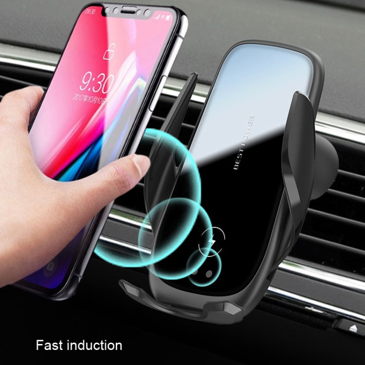 M11 Automatic Electromagnetic 15W Car Wireless Charging Bracket