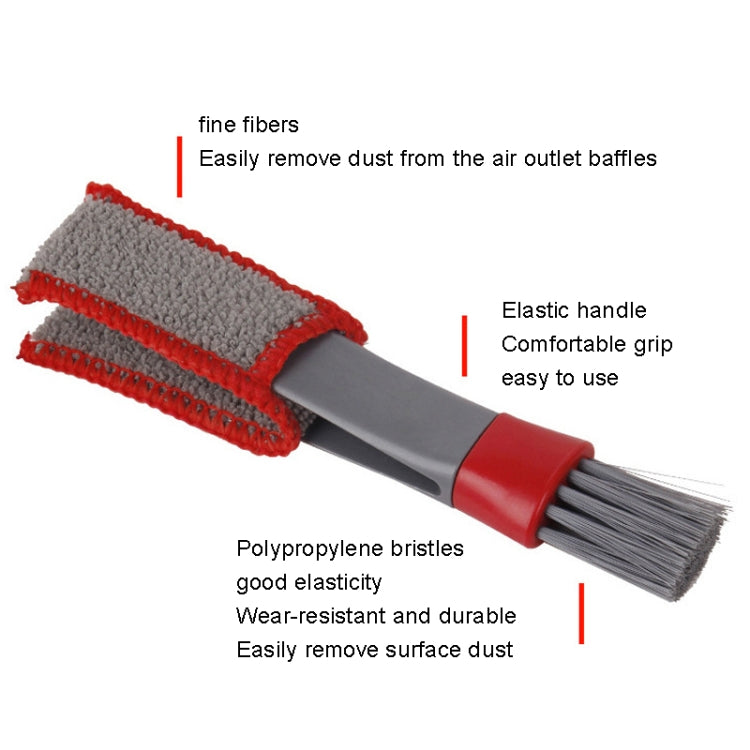 Car Wash Brush Soft Hub Multi-Function Dust Removal Tool