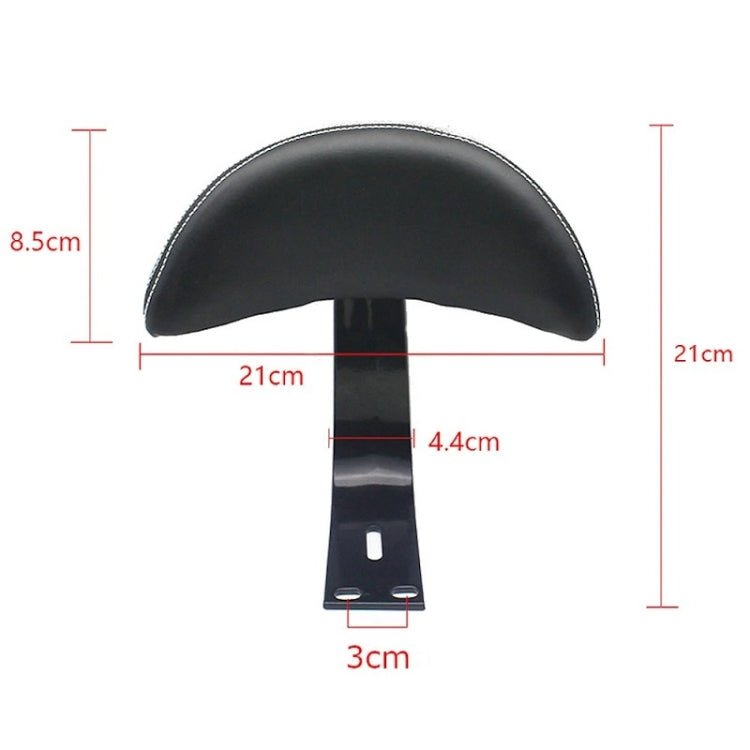 2 PCS Motorcycle Electric Vehicle Driving Rear Seat Safety Backrest Modification