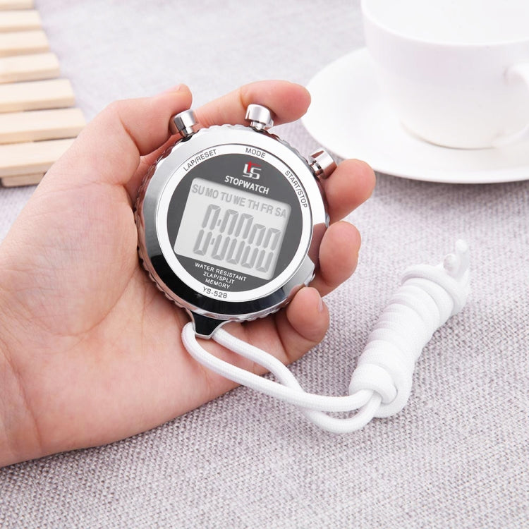 YS Metal Large Screen Display Stopwatch Fitness Sports Competition Electronic Stopwatch