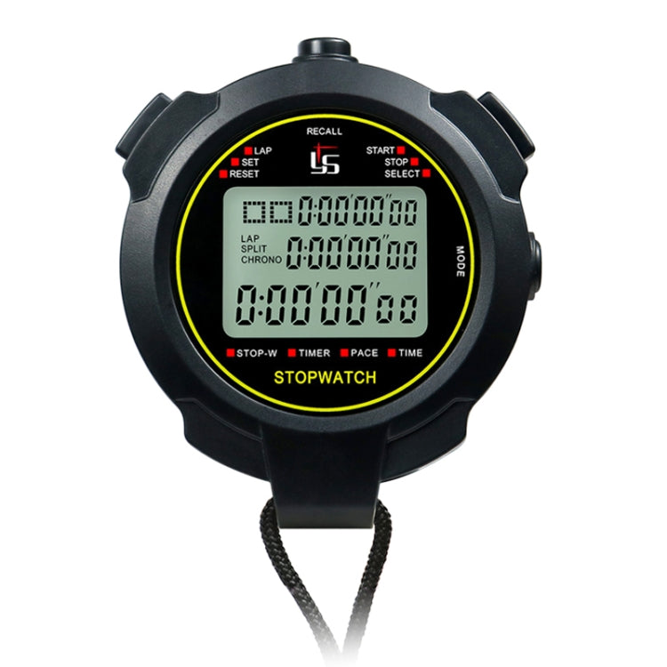 YS Stopwatch Timer Training Fitness Competition Stopwatch, Style:, YS-730 30 Memories(Black), YS-760 60 Memories(Black), YS-7120 120 Memories(Black), YS-7100 100 Memories(Black), YS-710 10 Memories(Black)