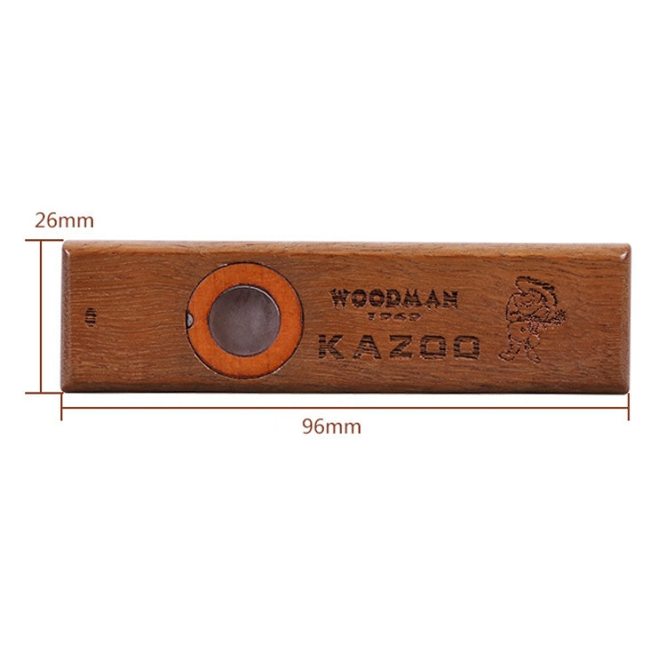ADL07 Wooden Environmental Protection Portable Kazoo