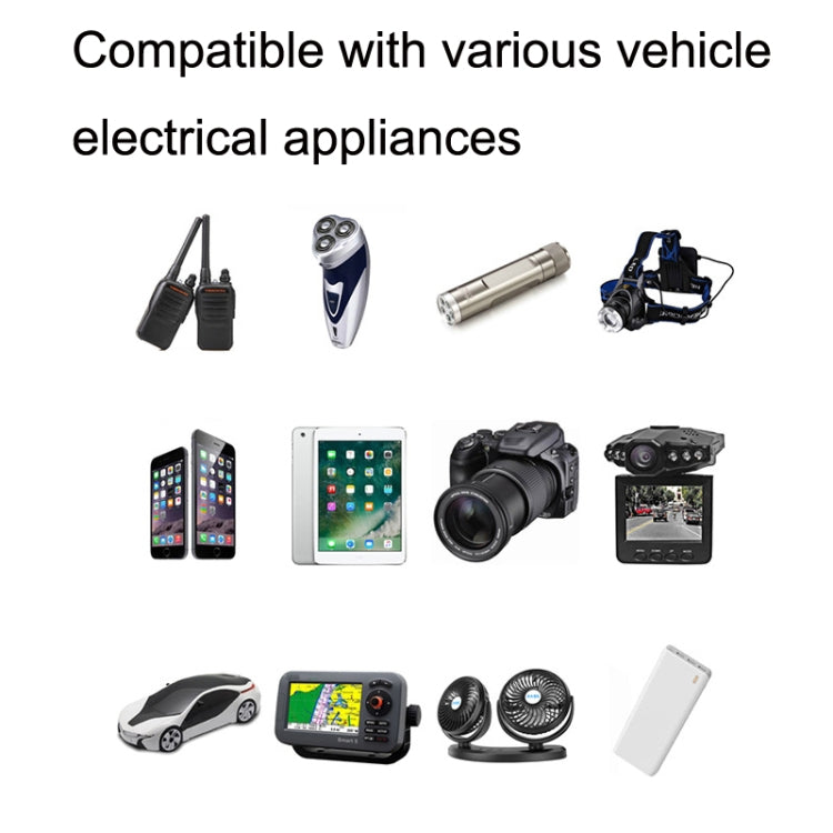 Home Cigarette Lighter Socket Car Power Converter, Plug Specifications: