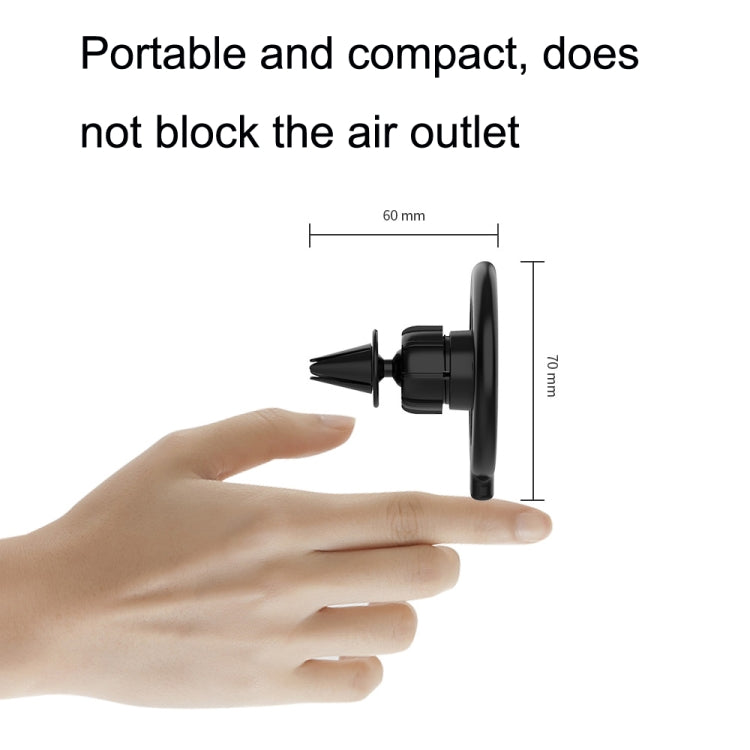 Wireless Charging Stick Car 360 Degree Rotation Stand For Apple MagSafe