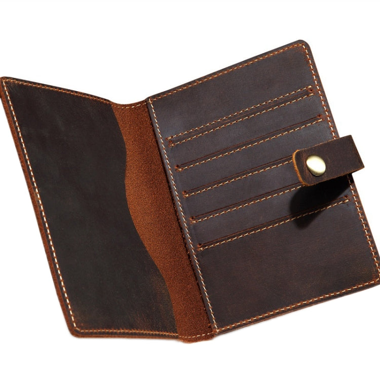 Leather Passport Holder Vintage Card Holder
