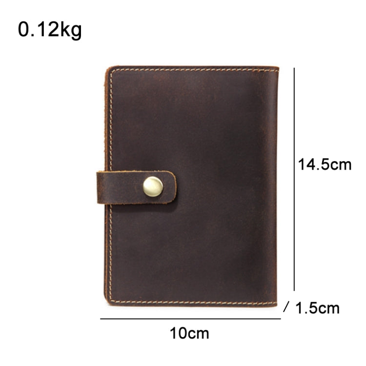 Leather Passport Holder Vintage Card Holder