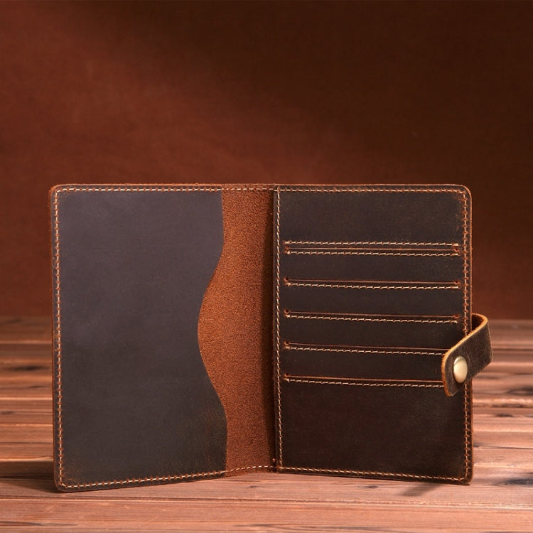 Leather Passport Holder Vintage Card Holder