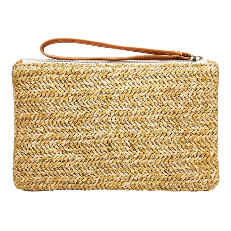 Ladies Straw Clutch Coin Purse Summer Beach Bag