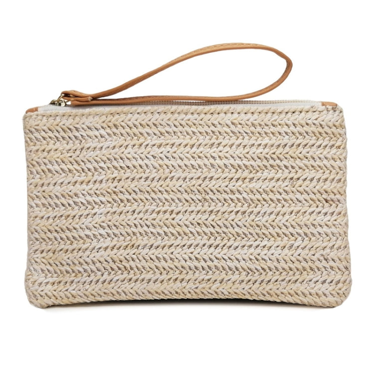 Ladies Straw Clutch Coin Purse Summer Beach Bag