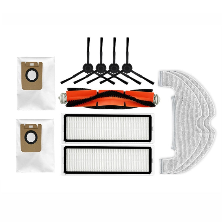 Replacement Accessories for Xiaomi Dream L10 Plus, 4 PCS Side Brush, 2 PCS Filter