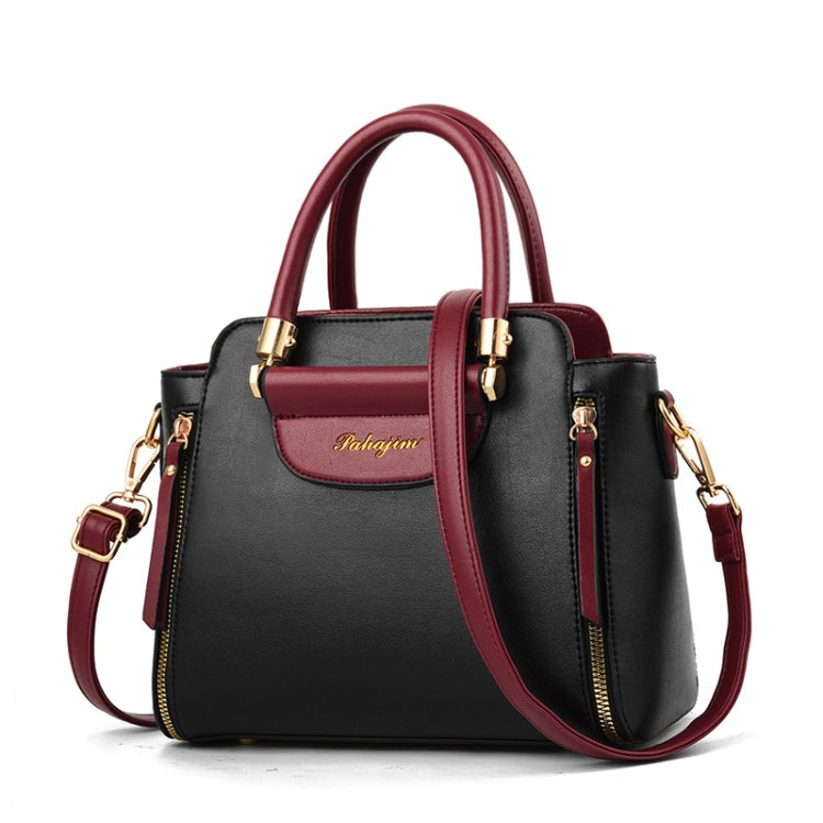 TFZ 572 PU Material Contrast Color Ladies Handbag