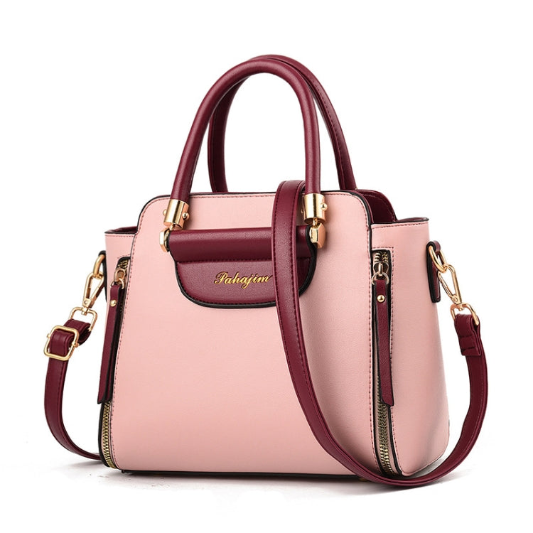 TFZ 572 PU Material Contrast Color Ladies Handbag
