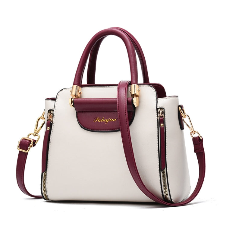 TFZ 572 PU Material Contrast Color Ladies Handbag