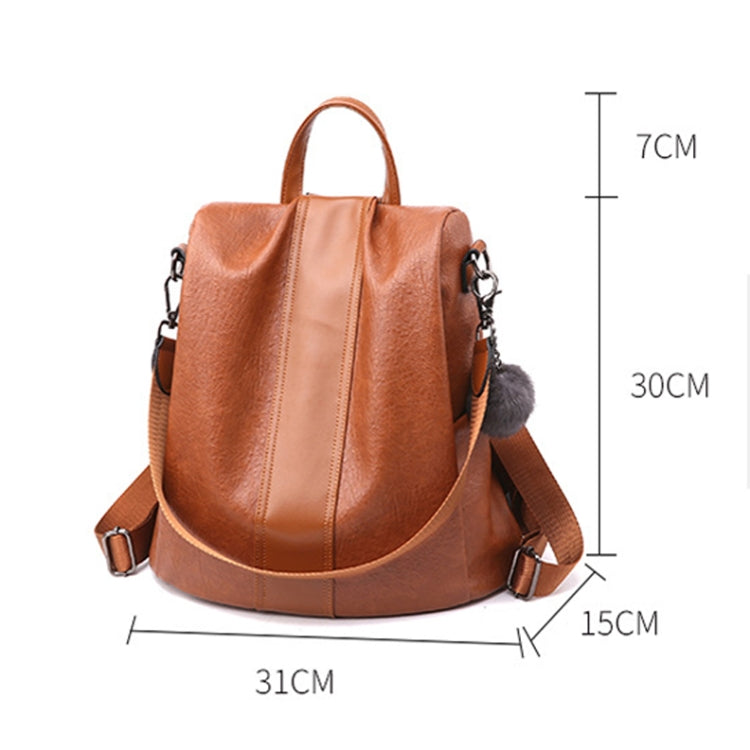TFZ468 Vintage PU Soft Leather Ladies Backpack
